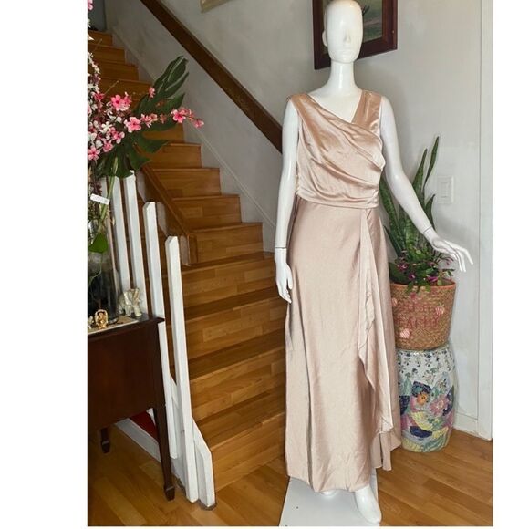 BHLDN Espen Satin Maxi Dress - Picture 4 of 8